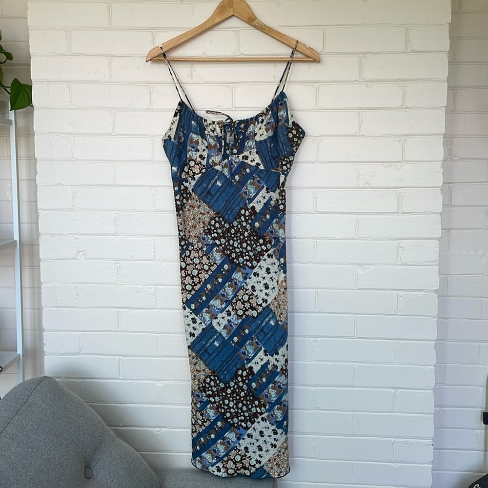 vintage garage midi dress